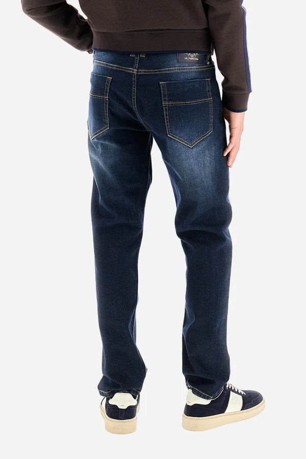 La Martina Men’s Regular Fit Jeans | Dark Indigo