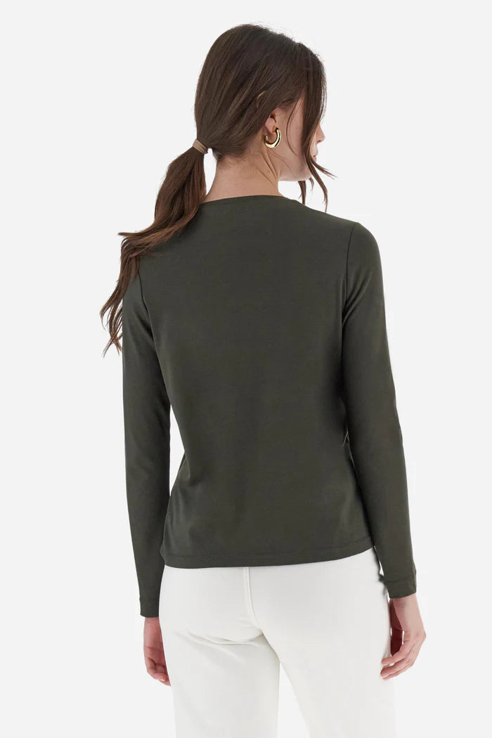 La Martina Women’s long-sleeve T-shirt Fluid Jersey | Falcon