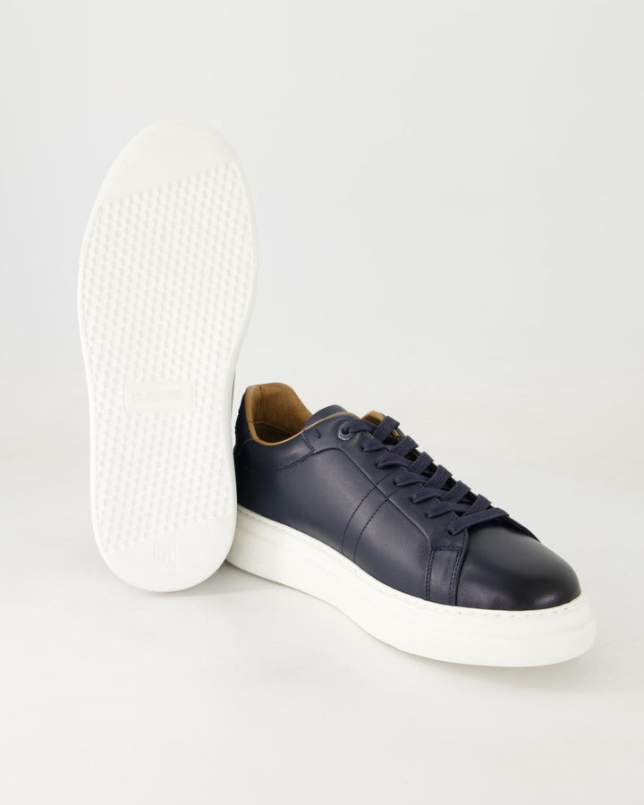 La Martina Men's Leather Sneakers | Navy