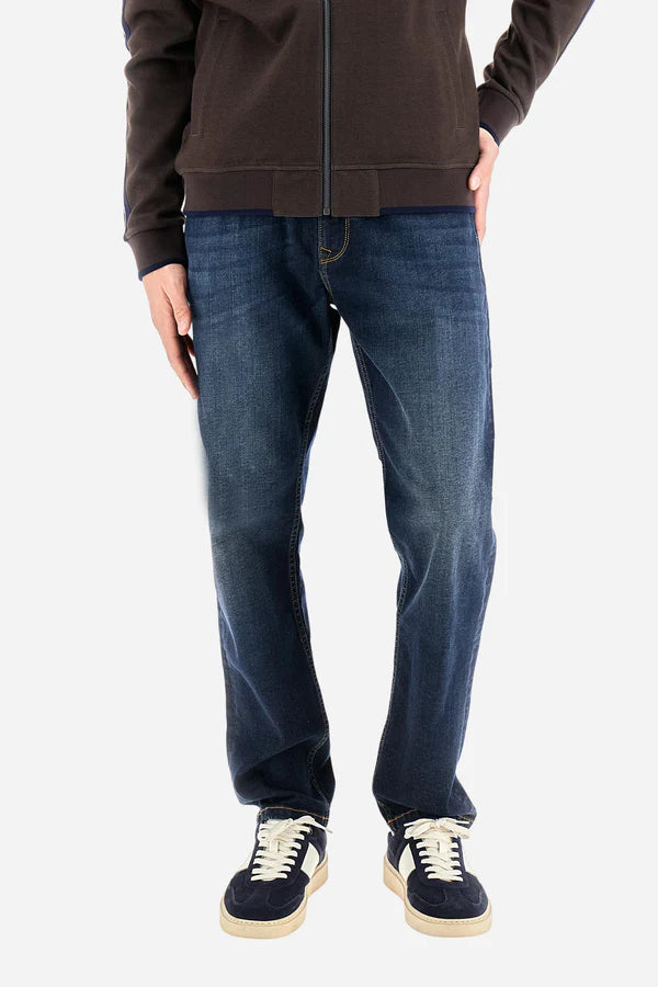 La Martina Men’s Regular Fit Jeans | Dark Indigo