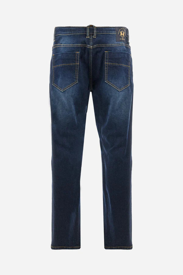 La Martina Men’s Regular Fit Jeans | Dark Indigo