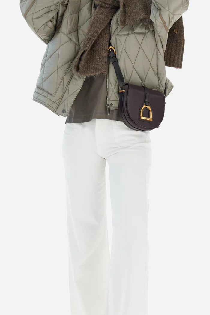 La Martina Women’s Quilted Husky Jacket Iridescent Nylon | Taupe