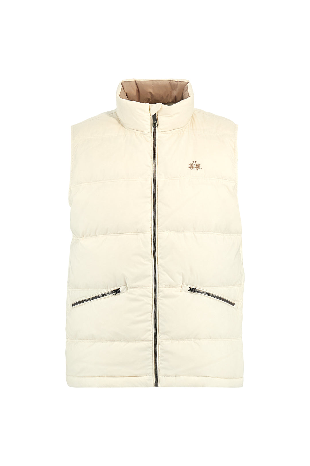 La Martina Men's Down Gilet | Cream