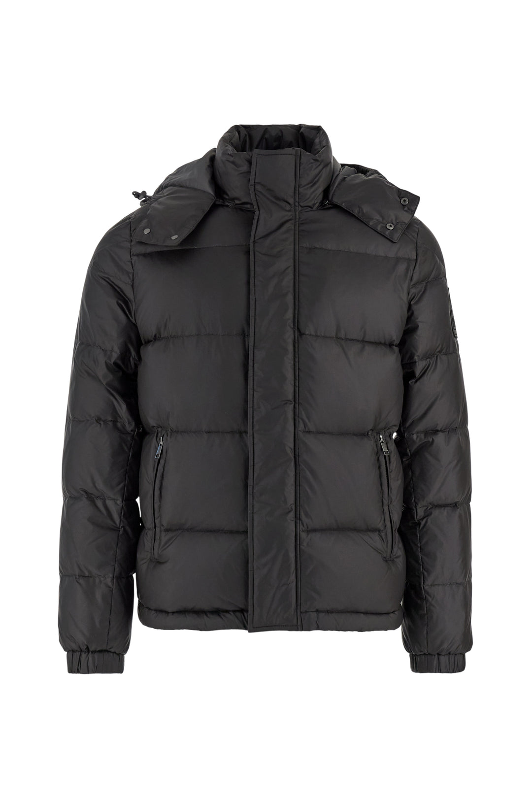 La Martina Men’s Iridescent Nylon Down Jacket Polo Player | Black