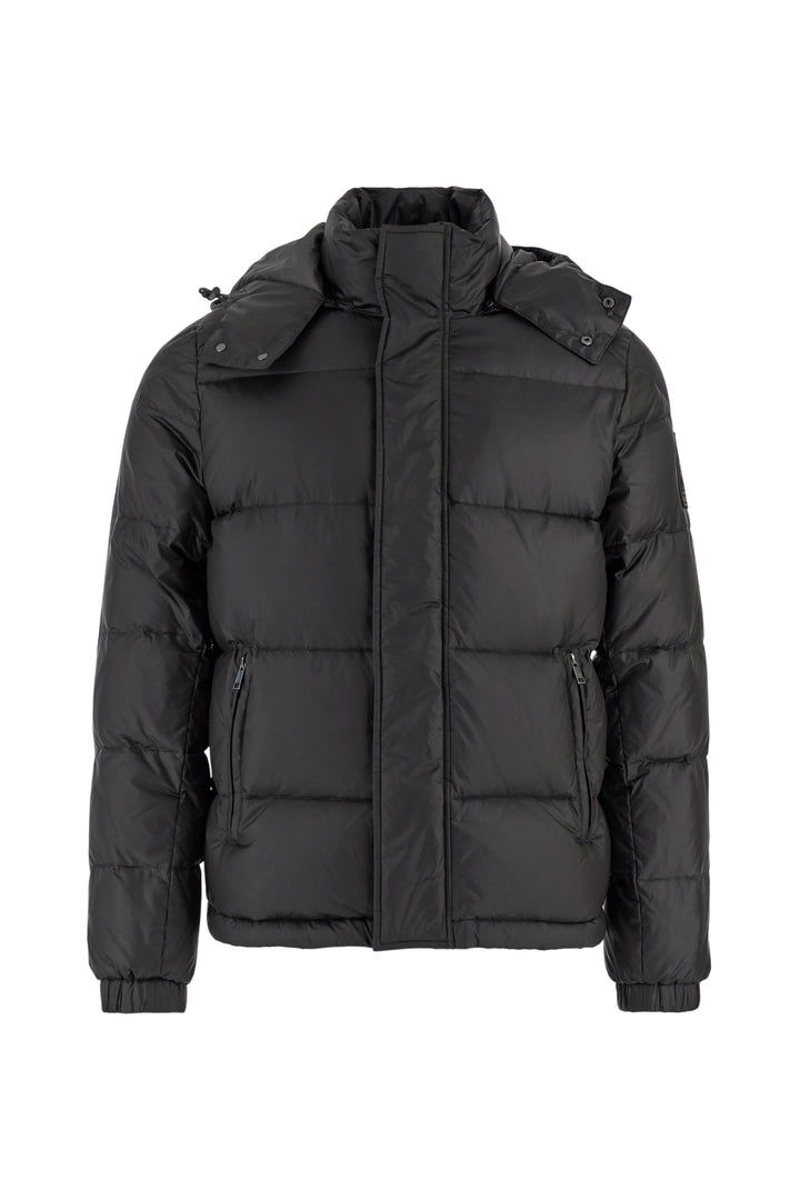 La Martina Men’s Iridescent Nylon Down Jacket Polo Player | Black