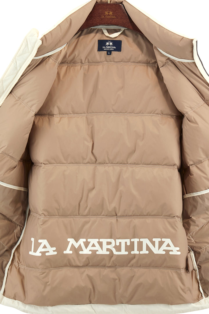 La Martina Men's Down Gilet | Cream