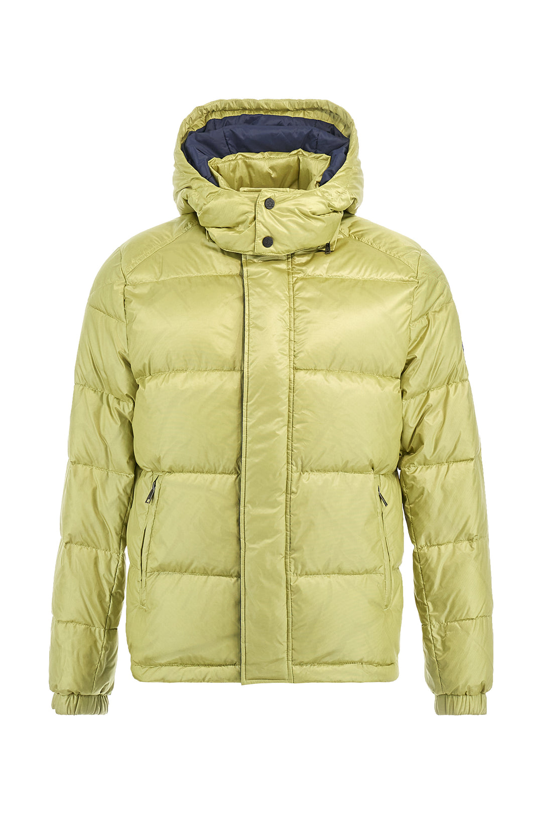 La Martina Men’s Iridescent Nylon Down Jacket Polo Player | Celery Green
