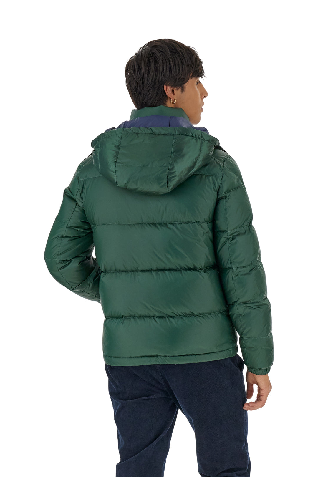 La Martina Men’s Iridescent Nylon Down Jacket Polo Player | Pine Grove