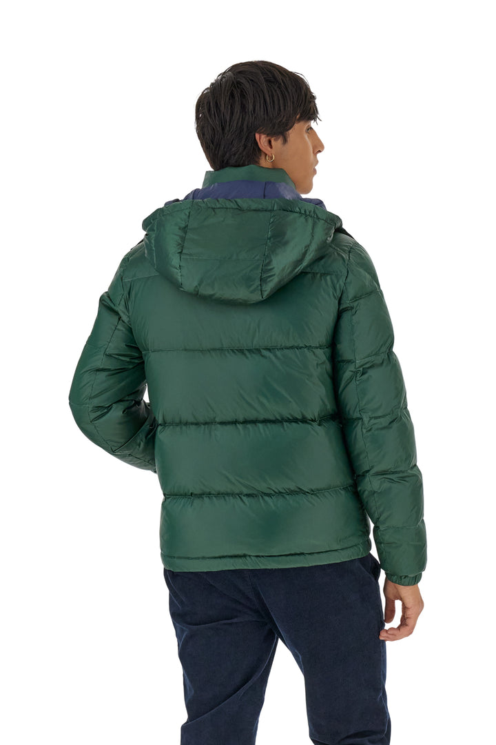 La Martina Men’s Iridescent Nylon Down Jacket Polo Player | Pine Grove