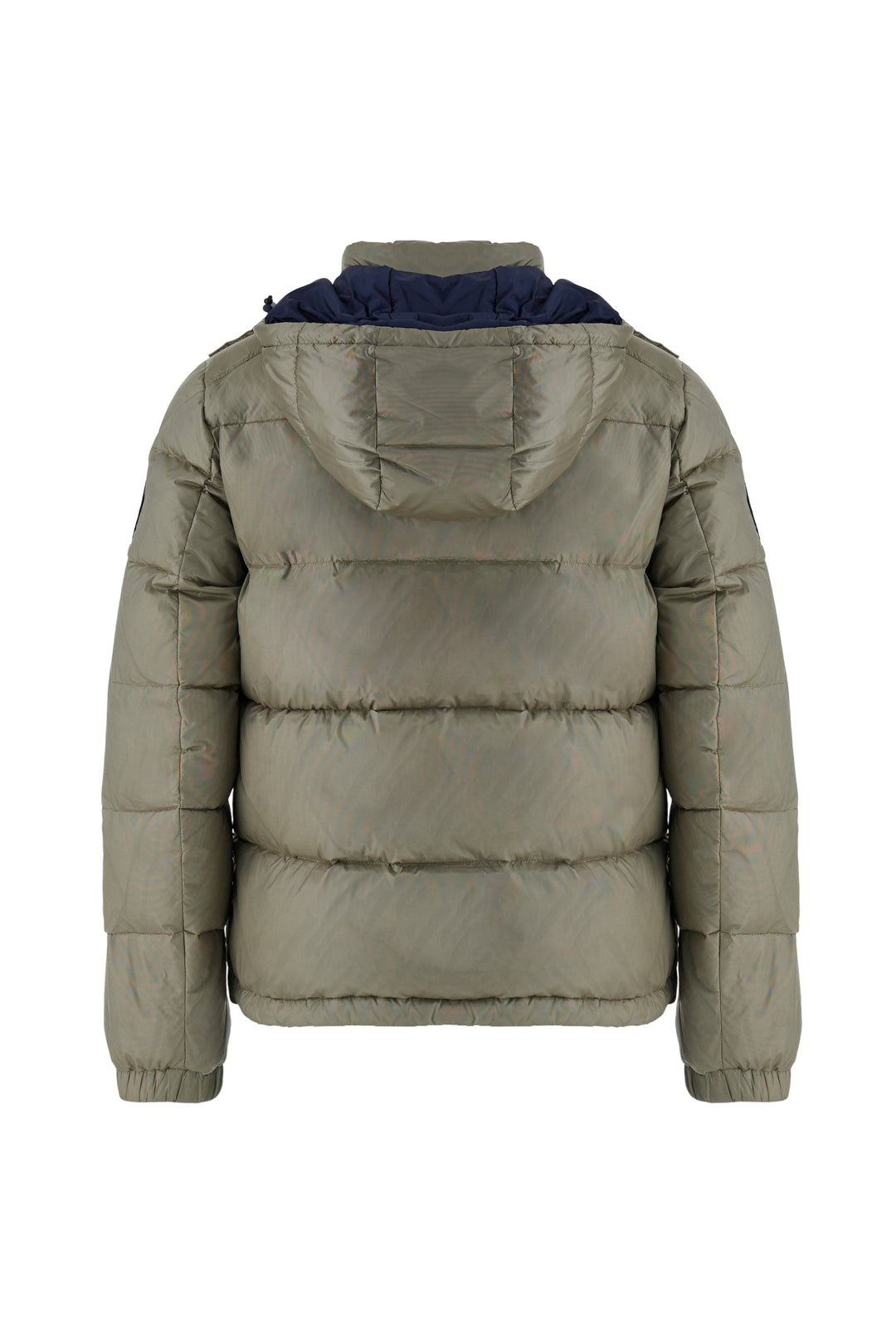 La Martina Men’s Iridescent Nylon Down Jacket Polo Player | Taupe