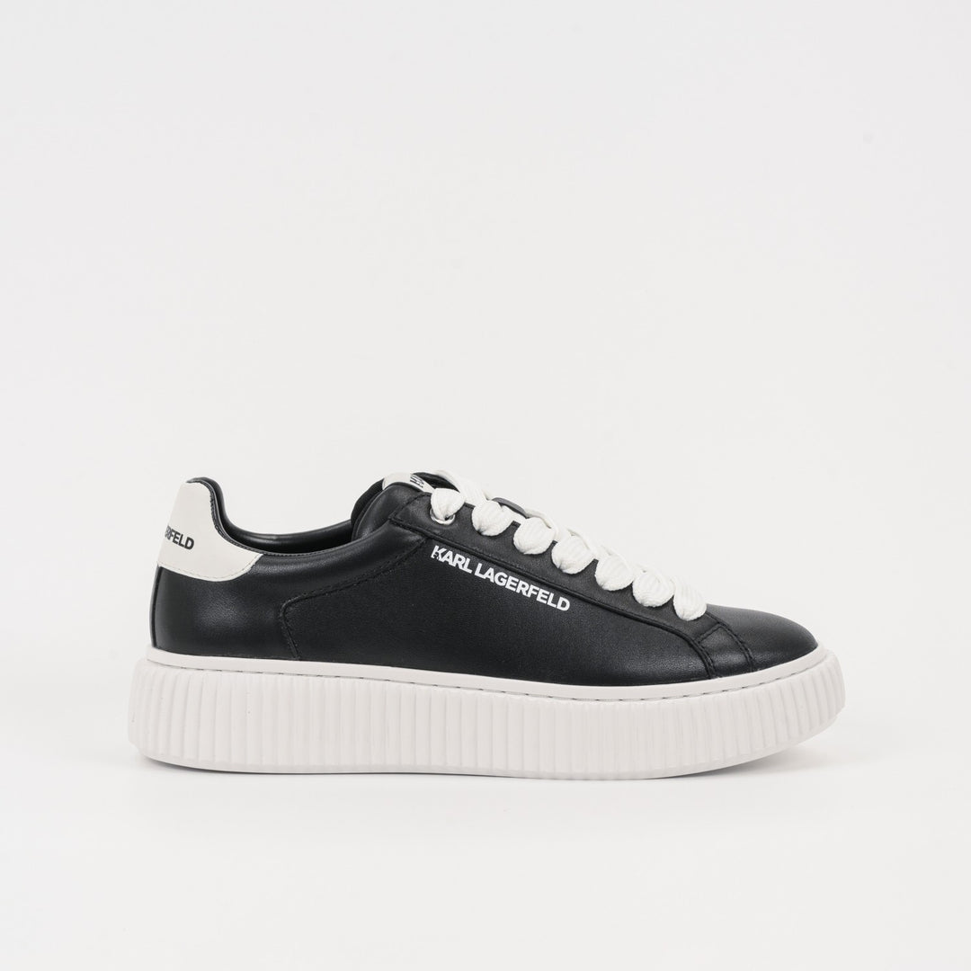 Karl Lagerfeld Men's Kaprika Low Top Sneakers | Black