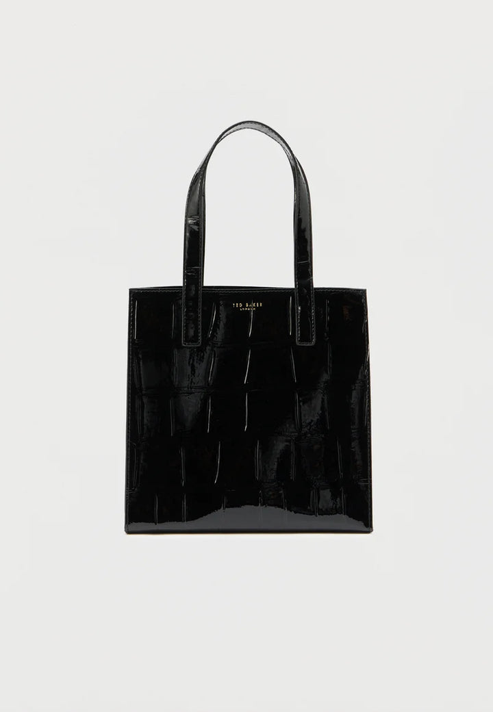 Ted Baker Vivanaa Croc Effect Small Icon Bag | Black