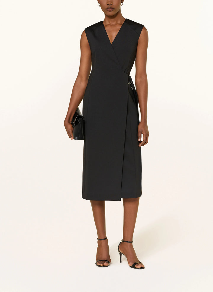 Ted Baker Indrib Tailored Wrap Mini Dress | Black