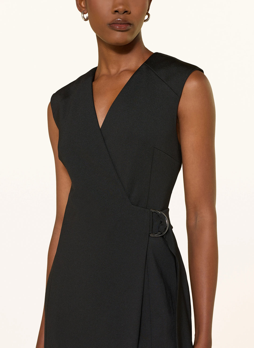 Ted Baker Indrib Tailored Wrap Mini Dress | Black