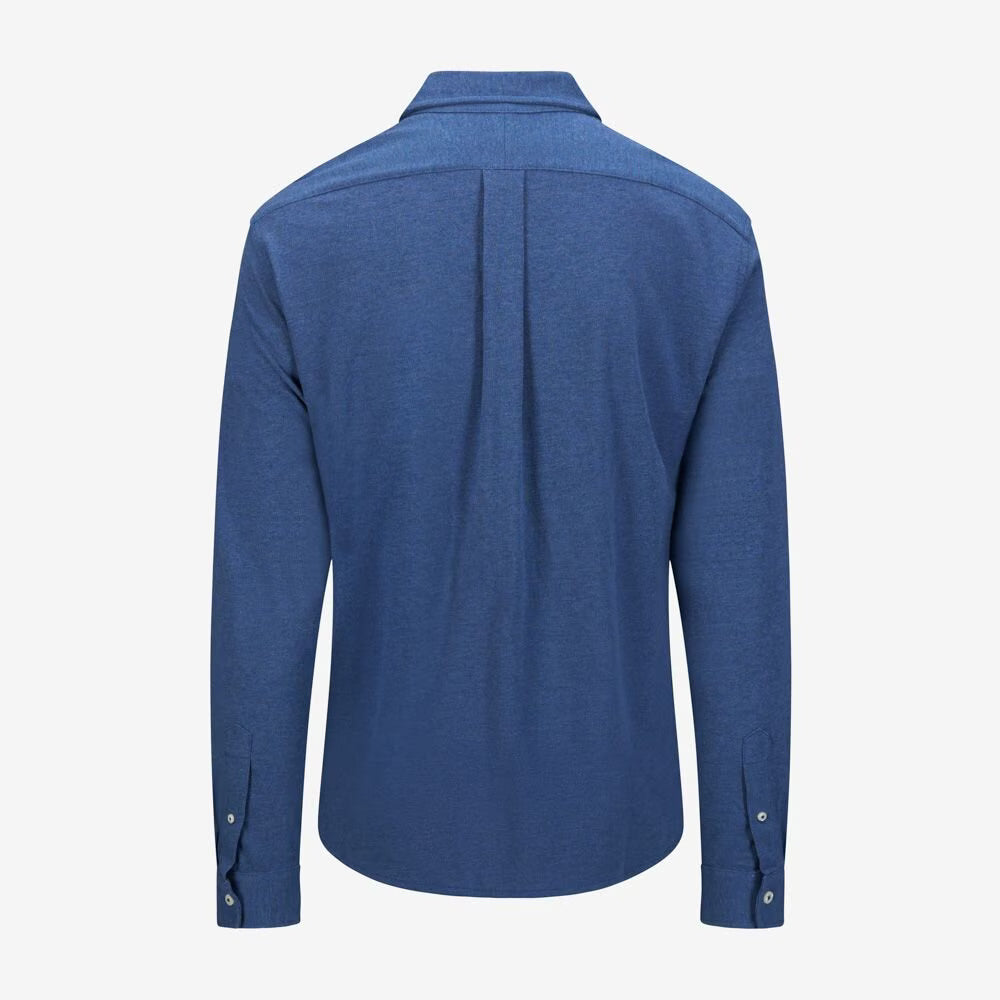 Ralph Lauren Casual Featherweight Mesh Shirt | Derby Blue