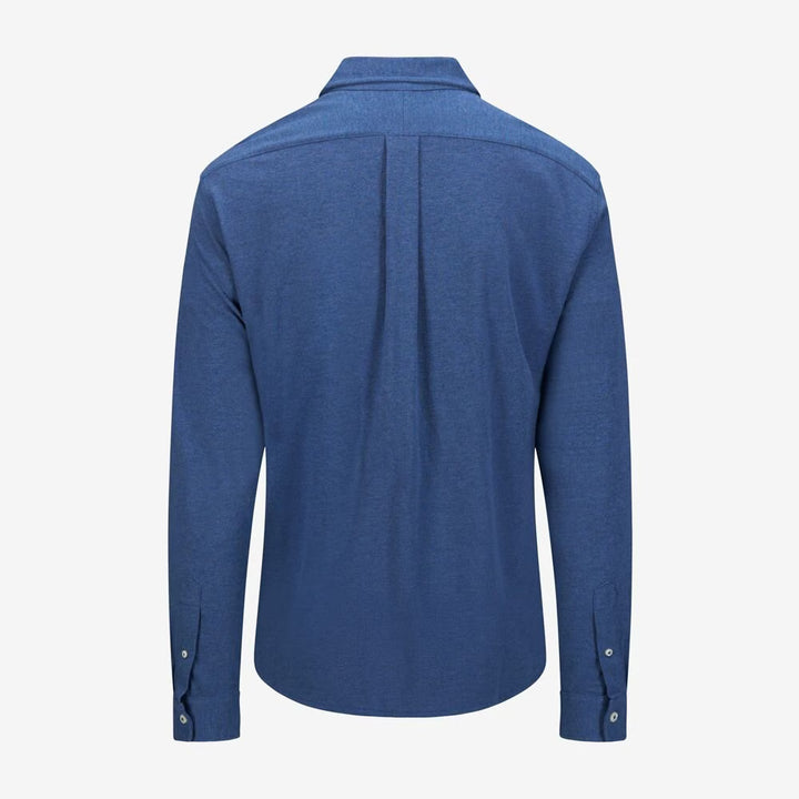 Ralph Lauren Casual Featherweight Mesh Shirt | Derby Blue