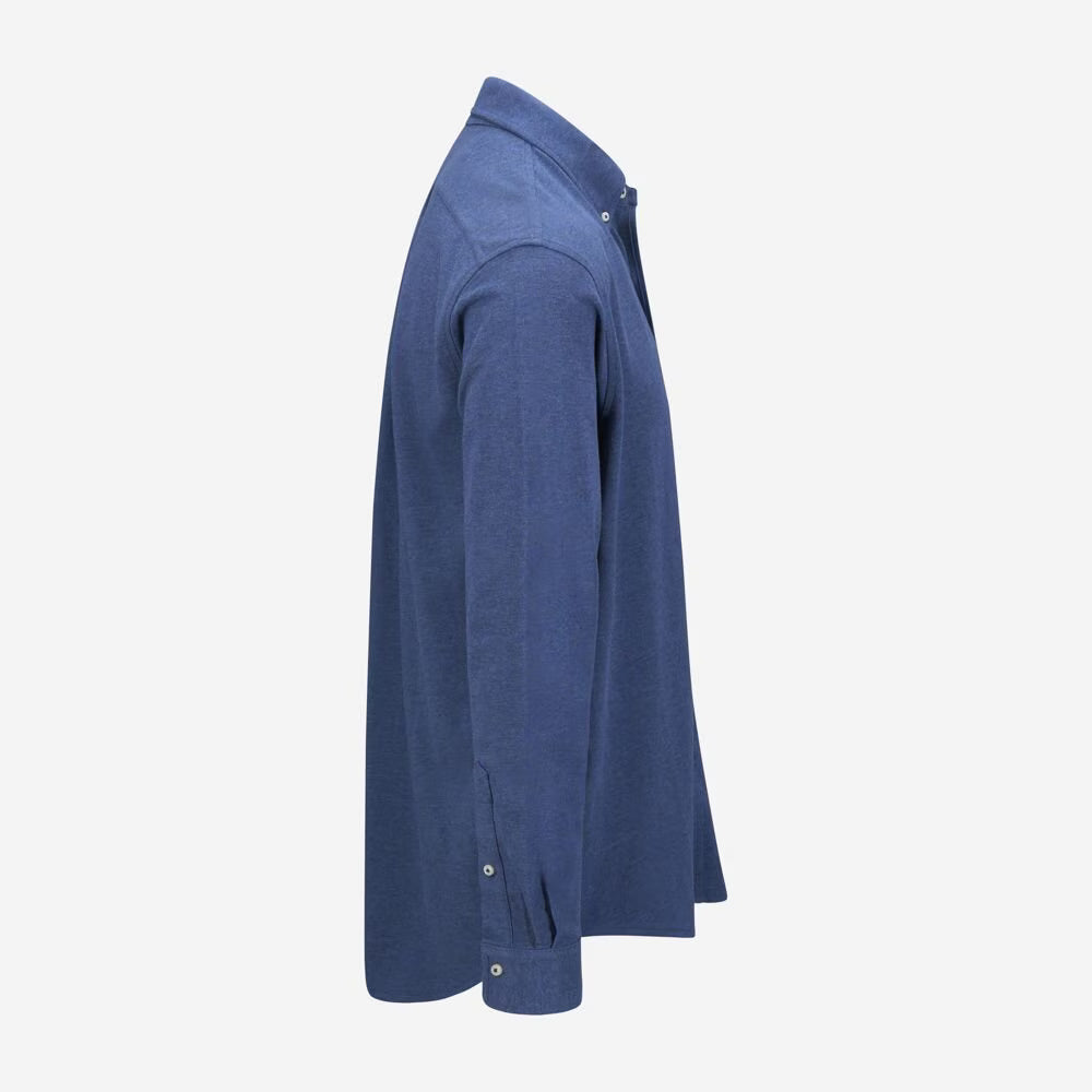 Ralph Lauren Casual Featherweight Mesh Shirt | Derby Blue