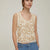 PennyBlack Embroidered Georgette Top | Vanilla