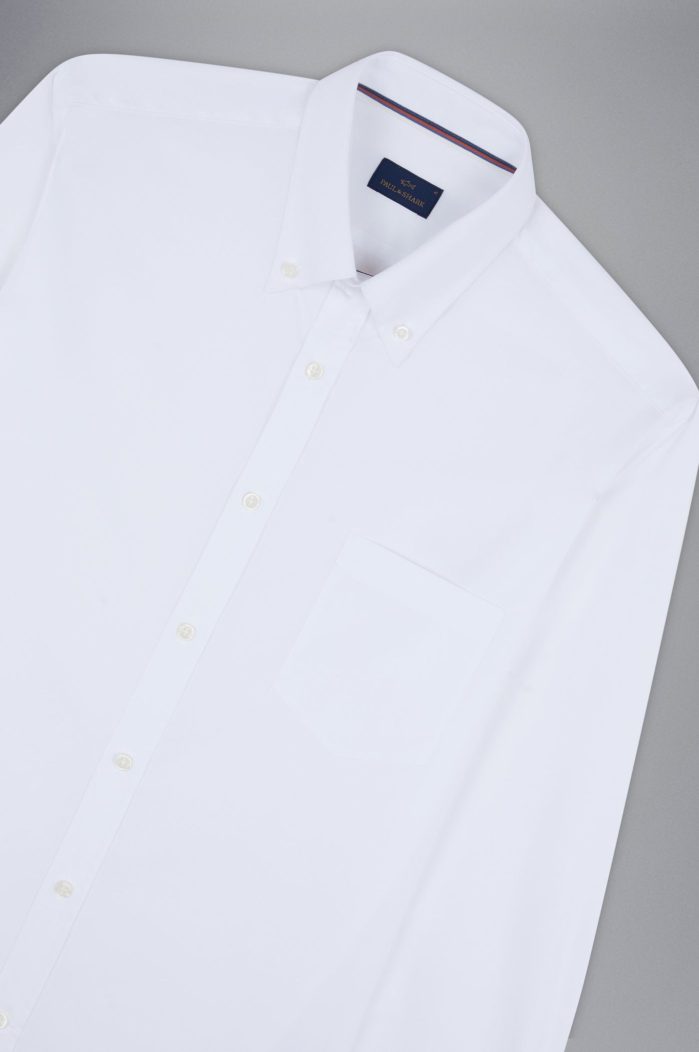 Paul & Shark Cotton Poplin Shirt | White