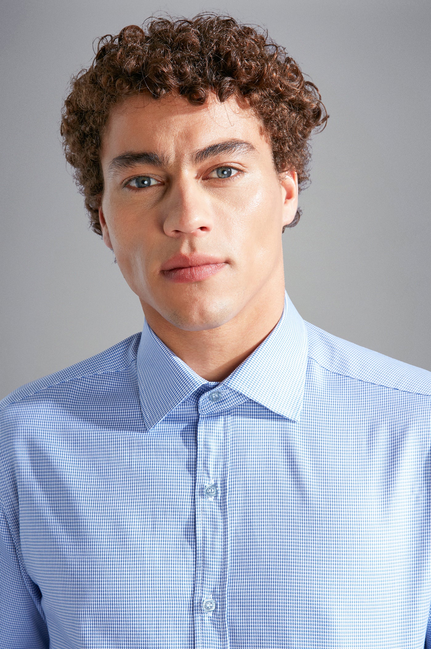 Paul & Shark Cotton Satin Shirt | Blue