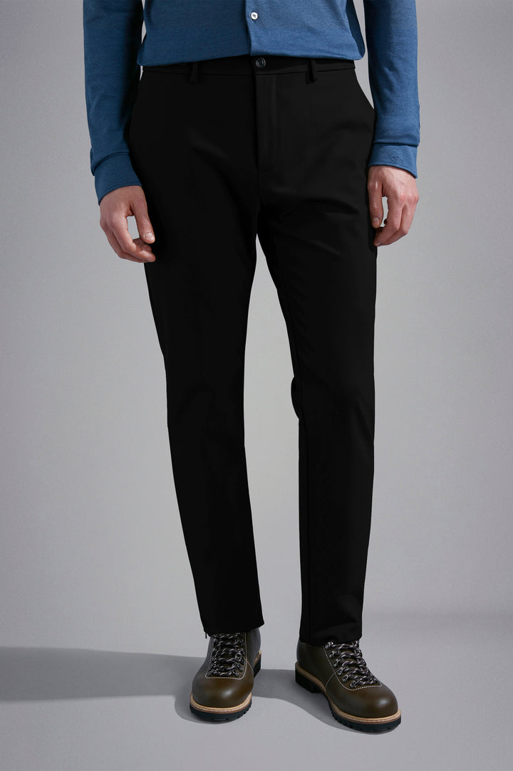 Paul & Shark Dynamic Stretch Regular Fit Trousers | Black