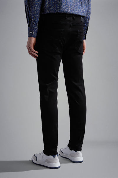 Paul & Shark Black Rivet Stretch Jeans | Black