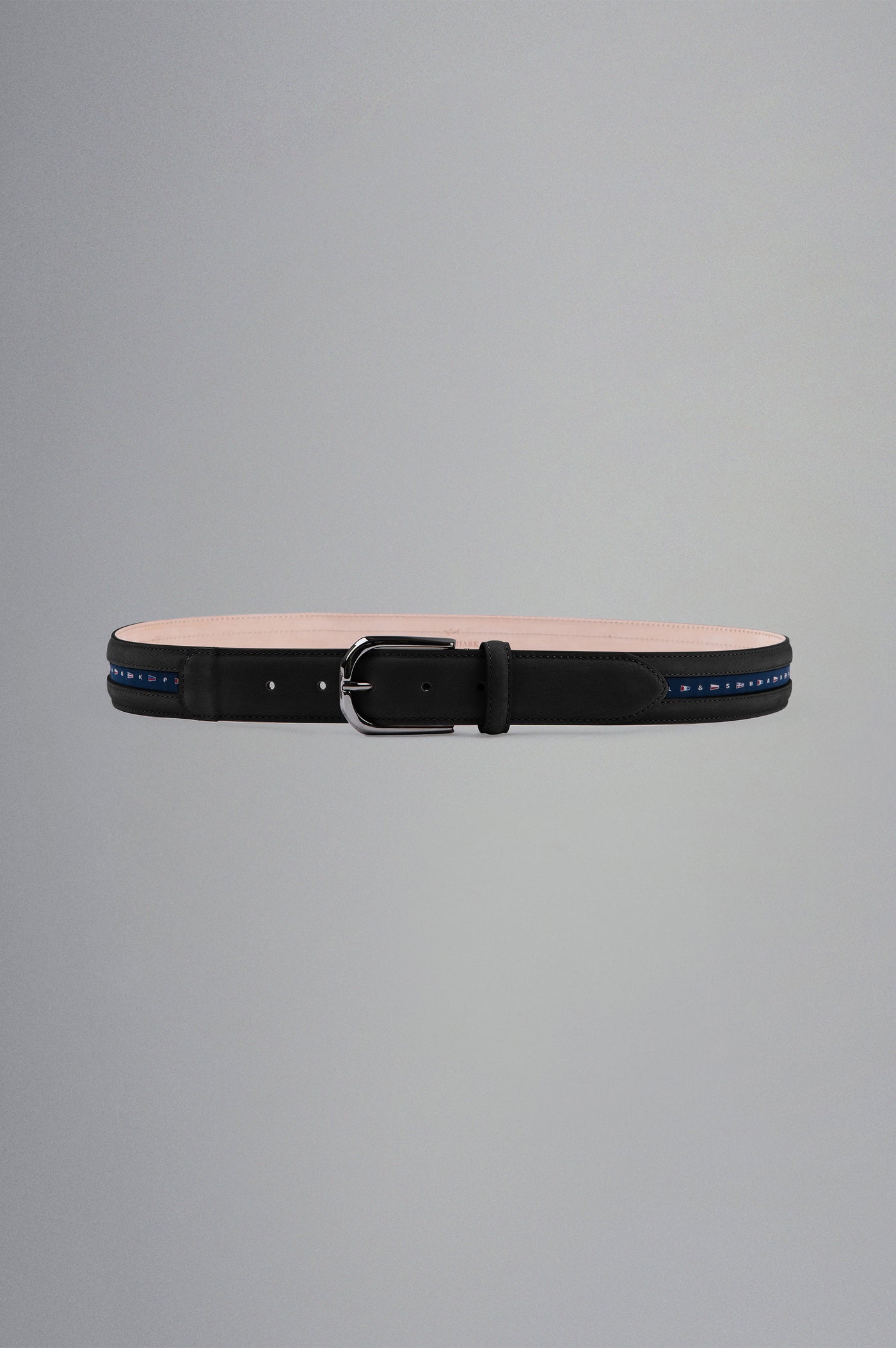 Paul & Shark Nautical Suede Belt | Black