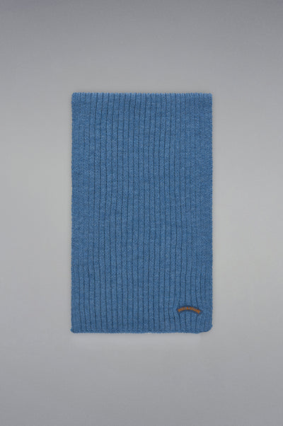 Paul & Shark Wool Scarf with Moon Badge | Bluette