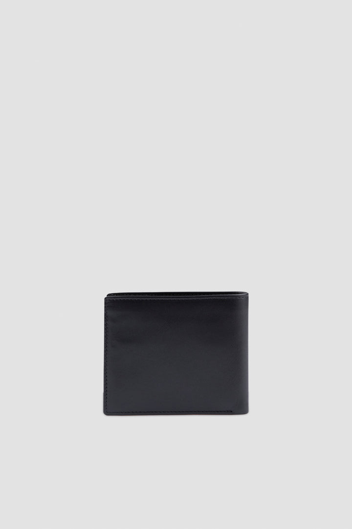 Paul & Shark Leather Billfold Wallet | Black