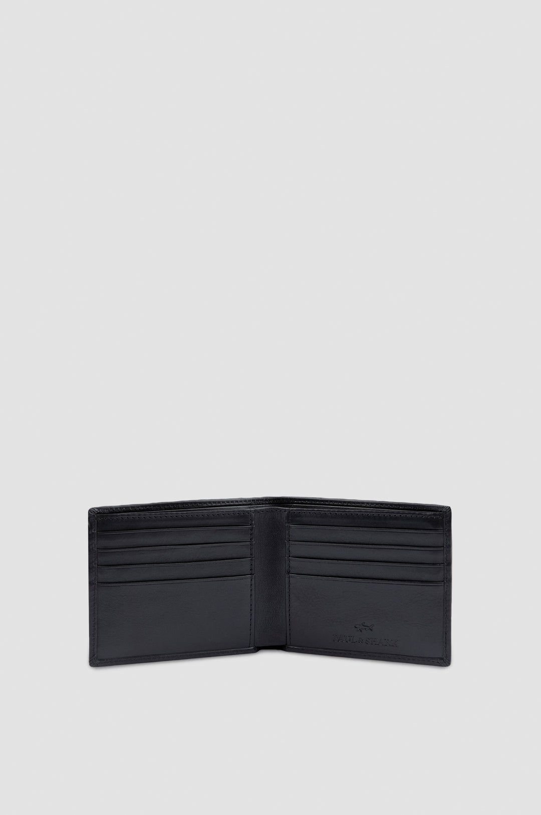 Paul & Shark Leather Billfold Wallet | Black