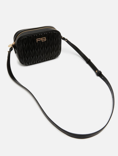 PennyBlack Quilted Camera Bag | Black