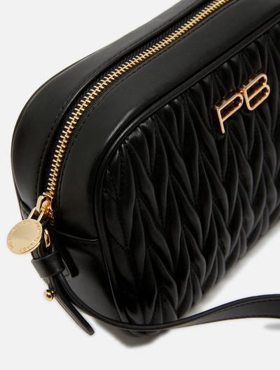 PennyBlack Quilted Camera Bag | Black