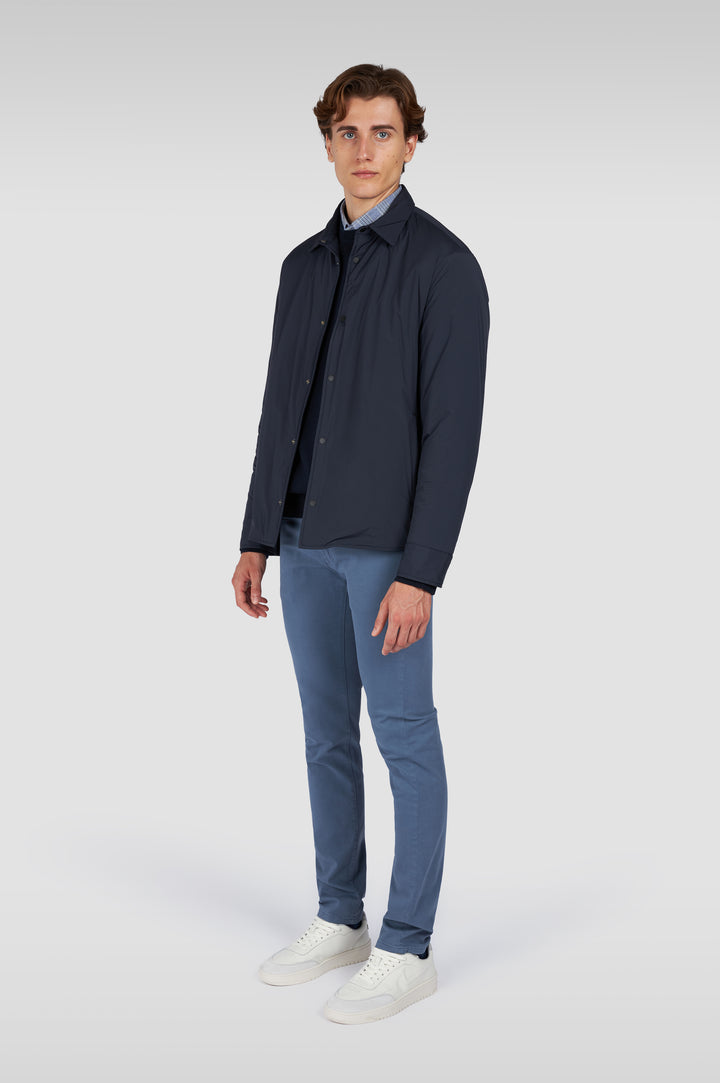 Paul & Shark Velvet Soft Cool Touch Wool Crewneck | Navy