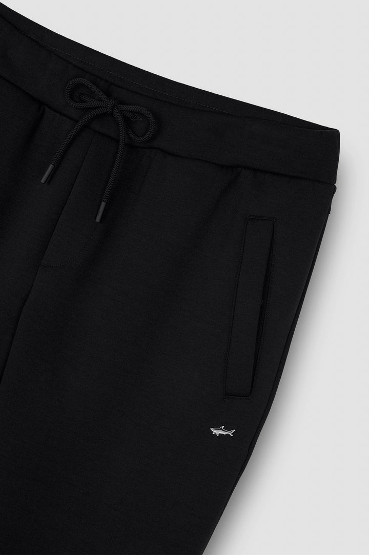 Paul & Shark Metal Shark Tech Fleece Joggers | Black