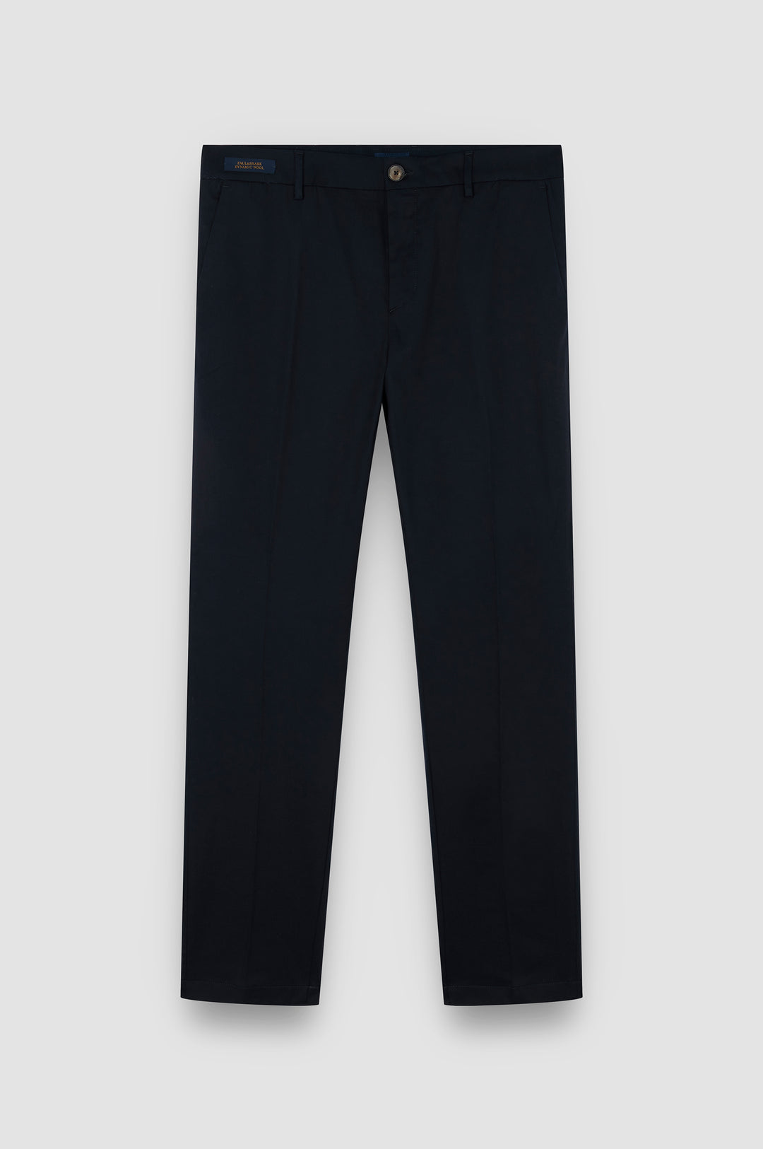 Paul & Shark Dynamic Wool Regular Fit Chino with Shark Fin | Navy
