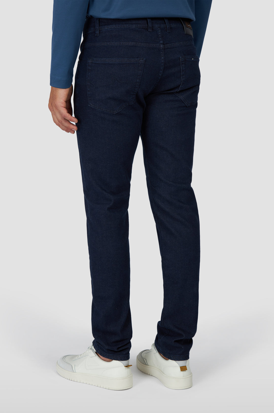 Paul & Shark Winter Giza Cotton Stretch Denim | Navy