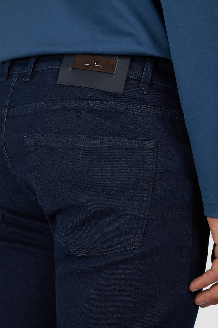 Paul & Shark Winter Giza Cotton Stretch Denim | Navy