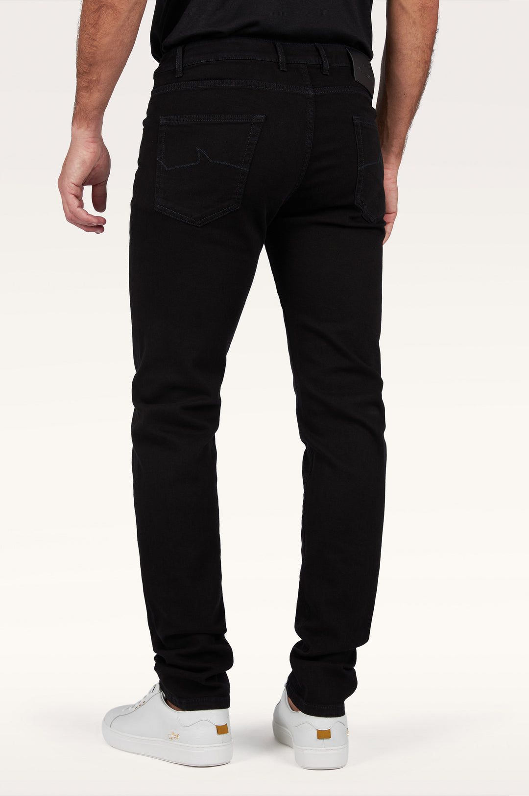 Paul & Shark Stretch Denim Jeans in Organic Cotton | Black