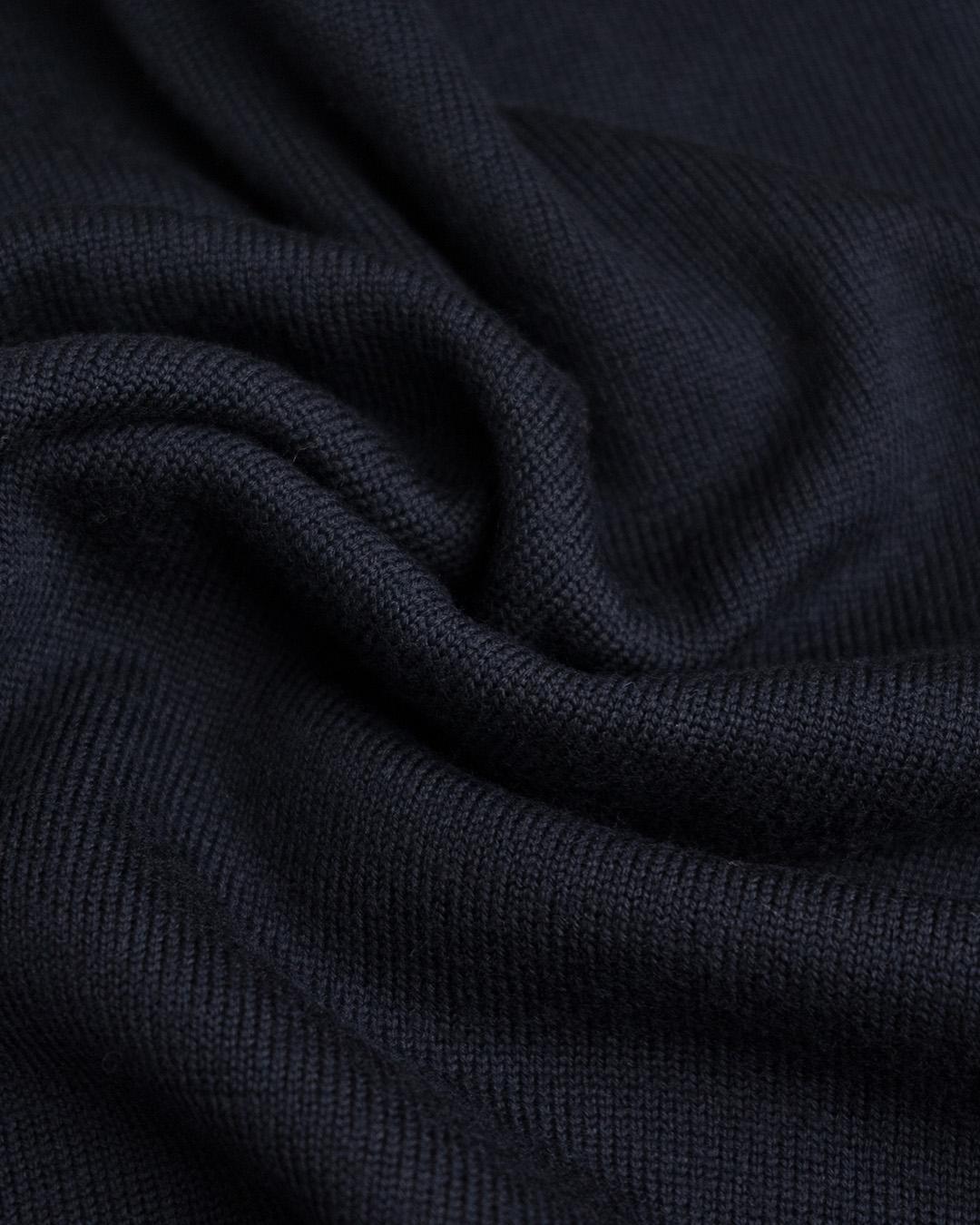 Paul & Shark Velvet Soft Cool Touch Wool Crewneck | Navy