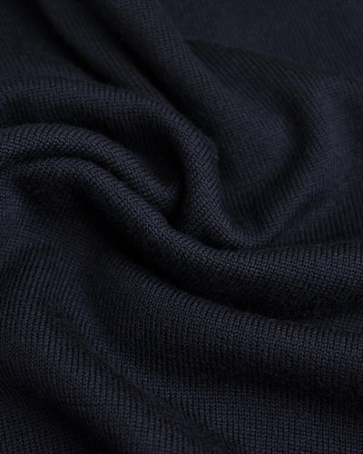Paul & Shark Velvet Soft Cool Touch Wool Crewneck | Navy