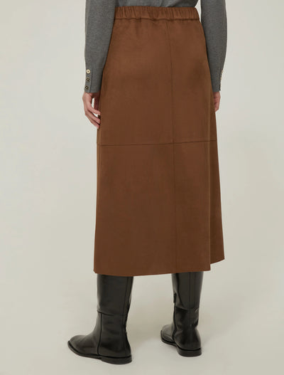 PennyBlack Sambuco Jersey Skirt | Brown
