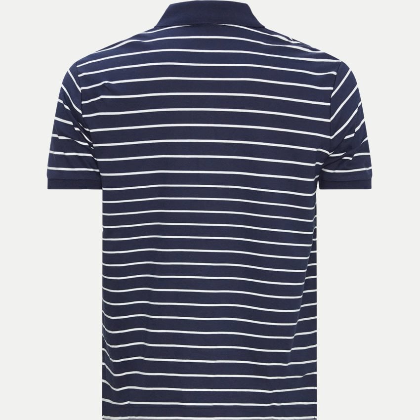 Ralph Lauren Polo Shirt with Stripes | Navy/White