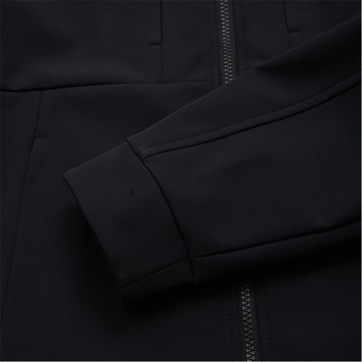Paul & Shark Re-shark shell Save the Sea Jacket with Moon Badge | Black