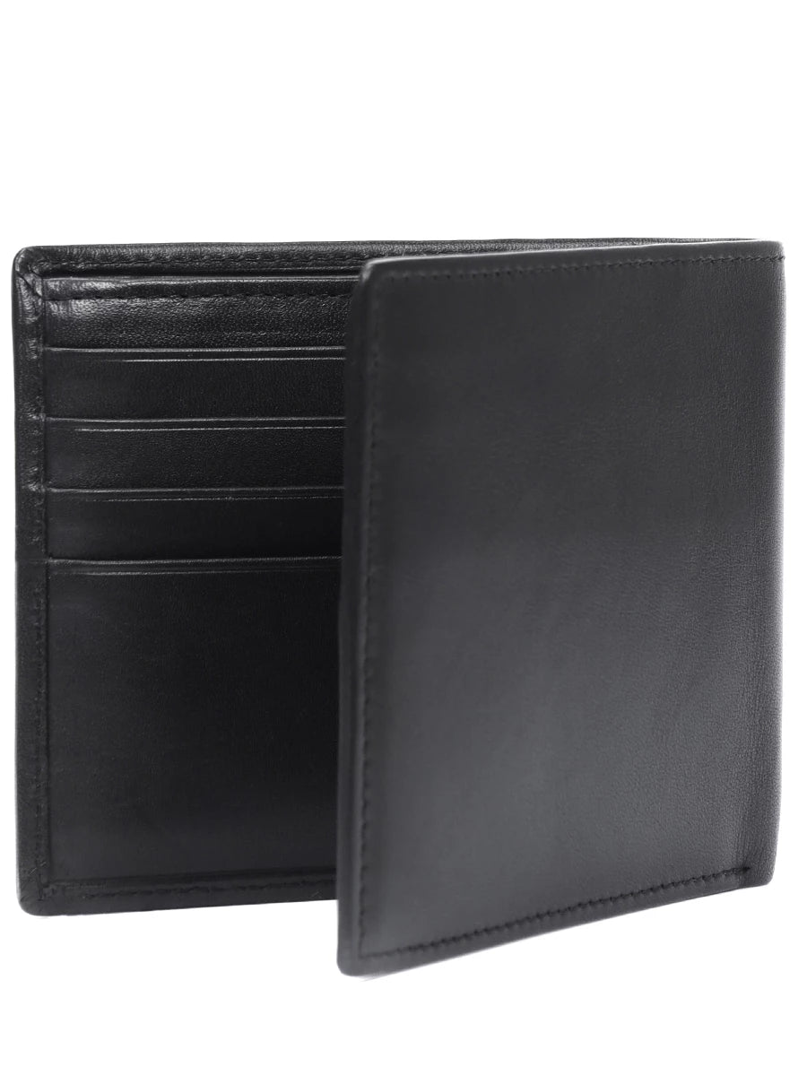 Paul & Shark Leather Billfold Wallet | Black