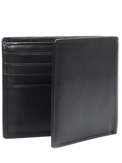 Paul & Shark Leather Billfold Wallet | Black