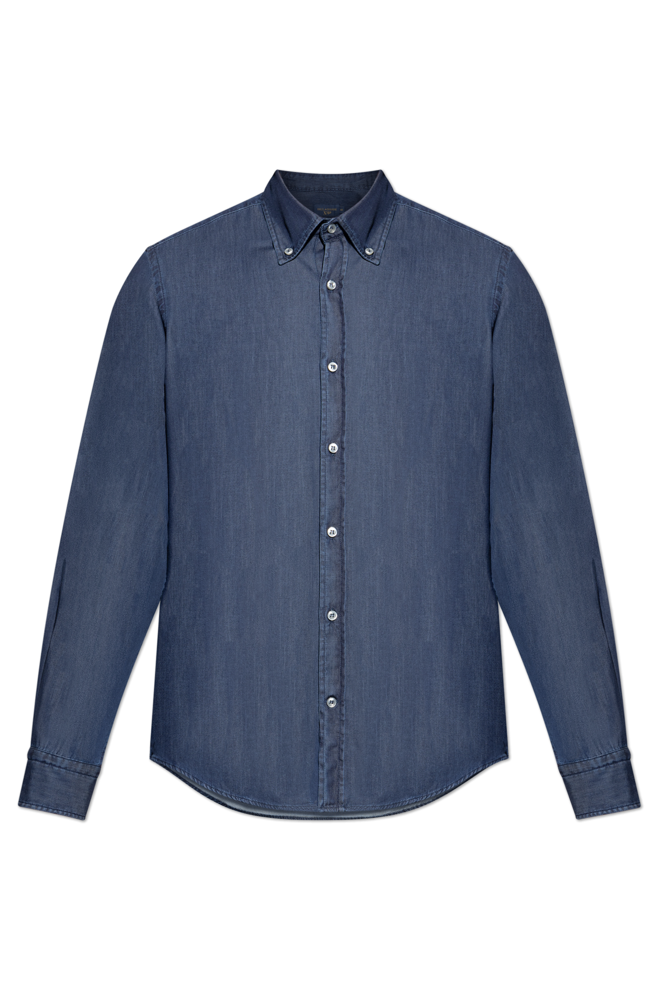 Paul & Shark Giza Cotton X-Soft Light Denim Shirt | Navy