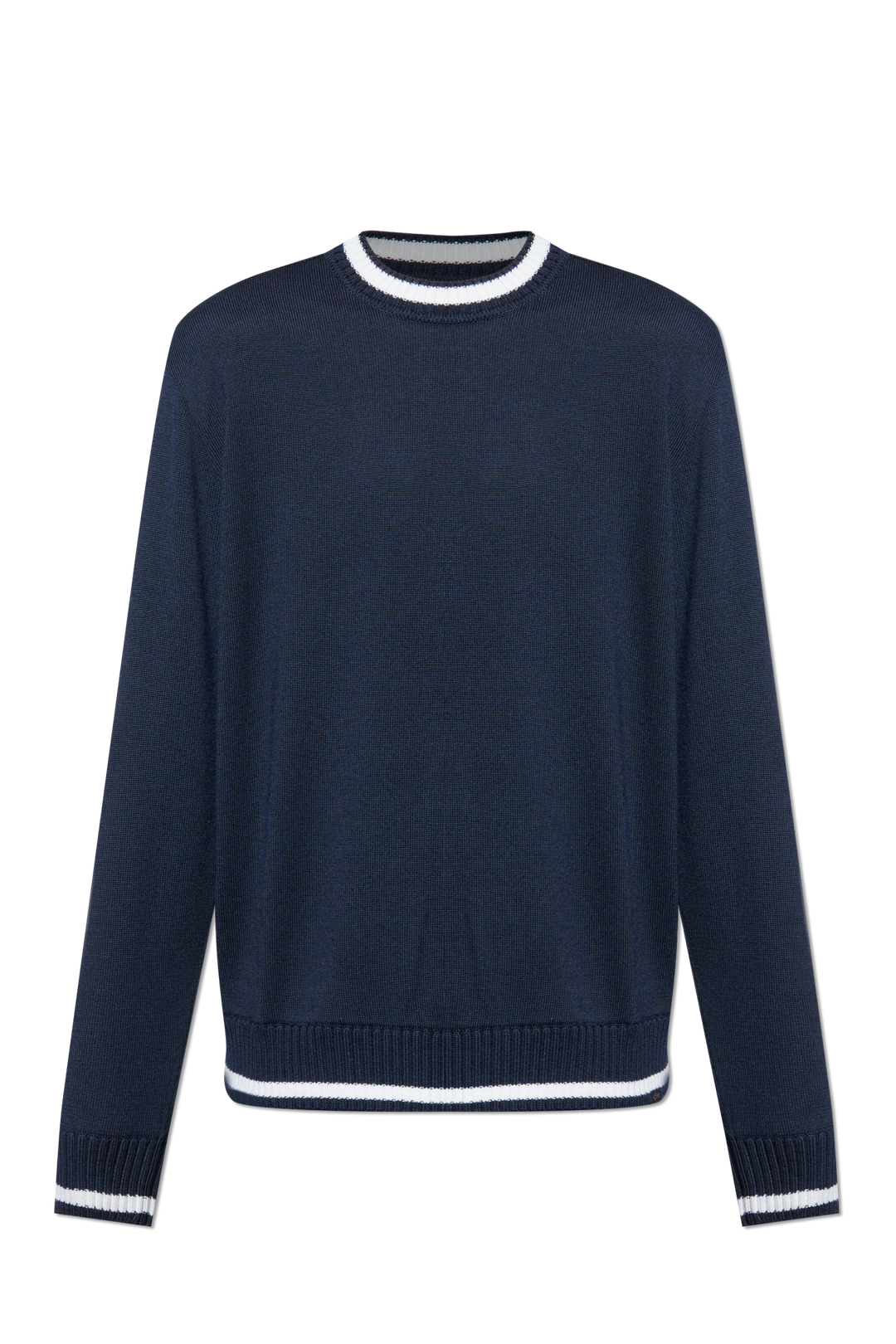 Paul & Shark Cool Touch Wool Crewneck | Navy
