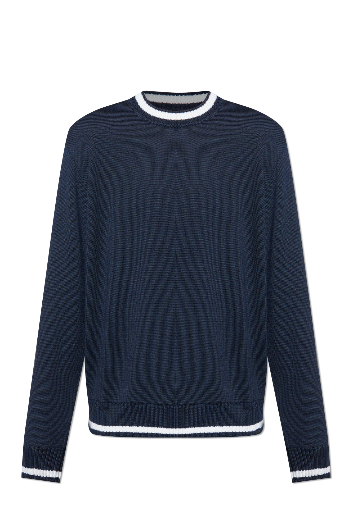 Paul & Shark Cool Touch Wool Crewneck | Navy