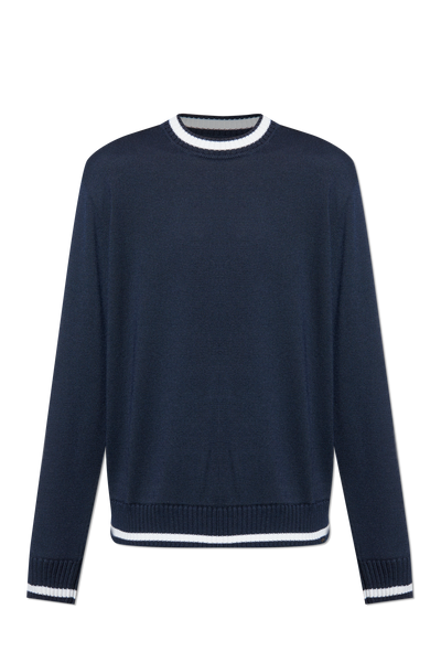 Paul & Shark Cool Touch Wool Crewneck | Navy