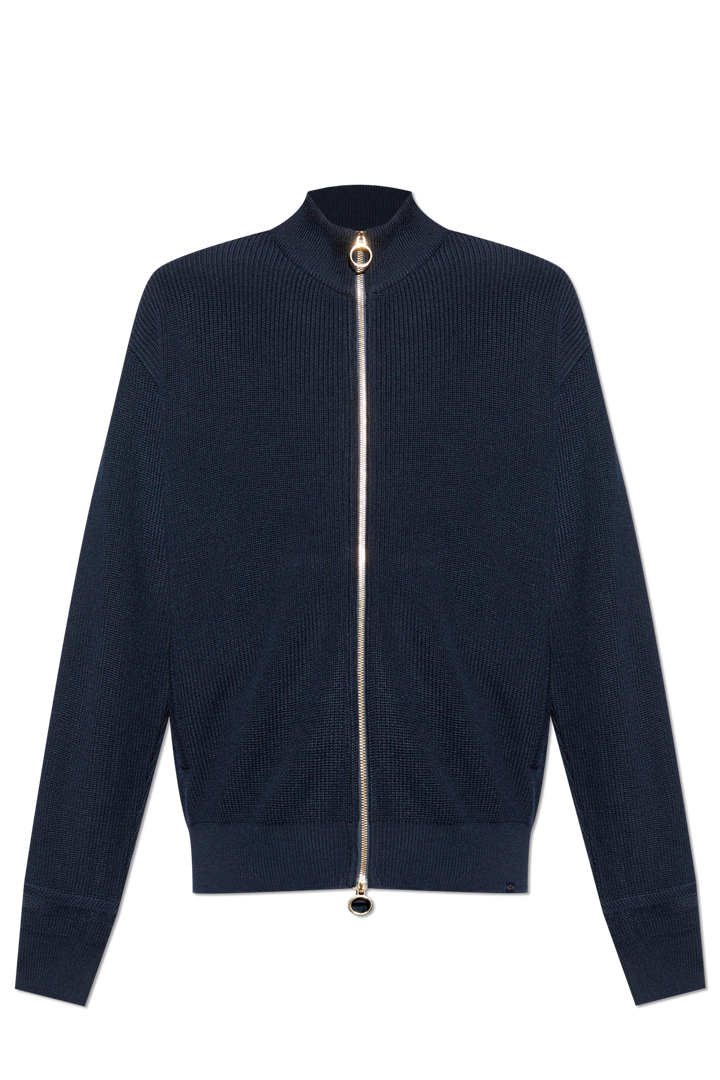 Paul & Shark Tech Wool Cardigan | Navy